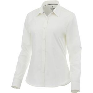 Elevate Womens/Ladies Hamell Long Sleeve Shirt / White